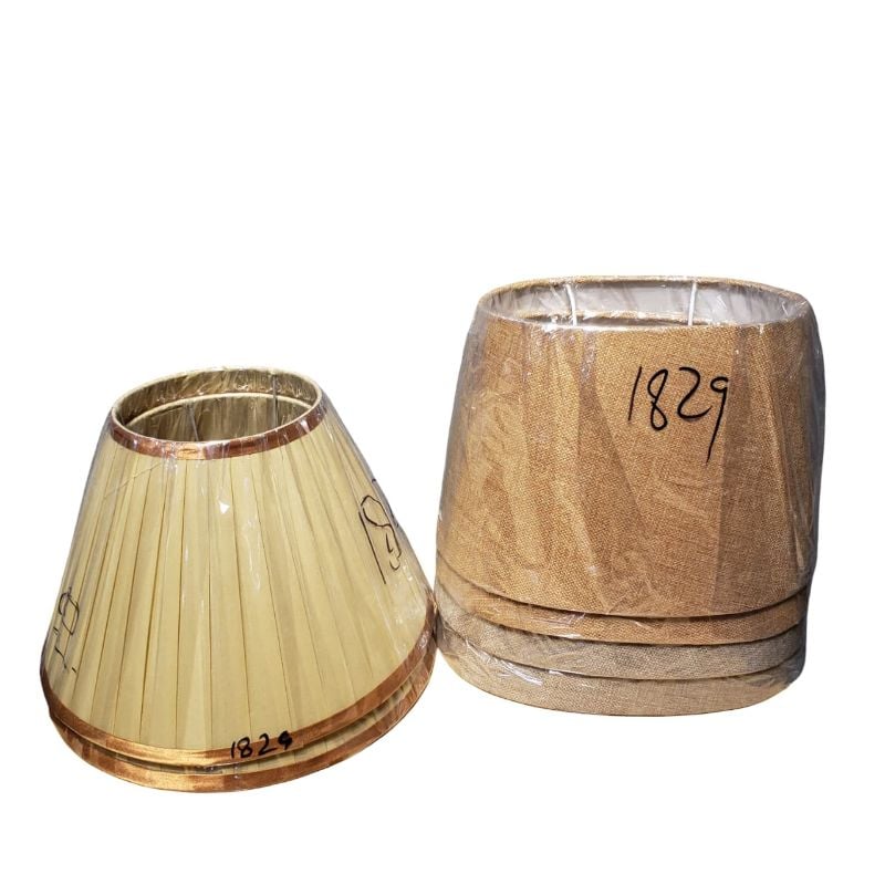 12 Inches Lining Lamp Shade Multi Colour (Each Piece)