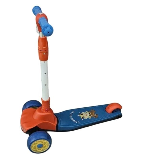 Scooter,Opp,Pu Wheel,With Light,Mix Clr