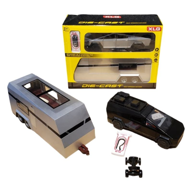 Cyber-Truck Die-Cast Expedition Set