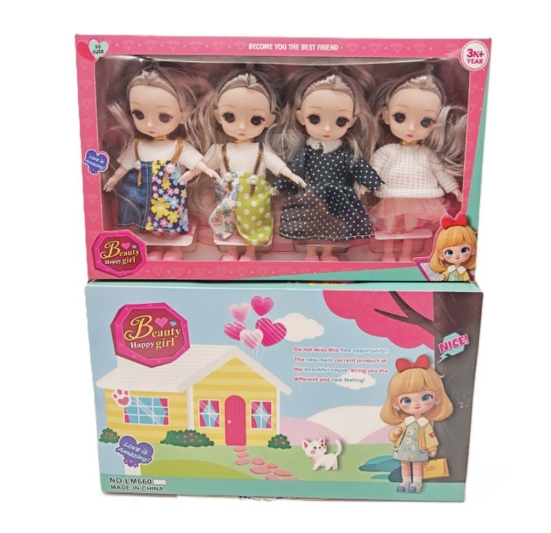 Cute Mini Doll Set 6inches {Each Piece} 2