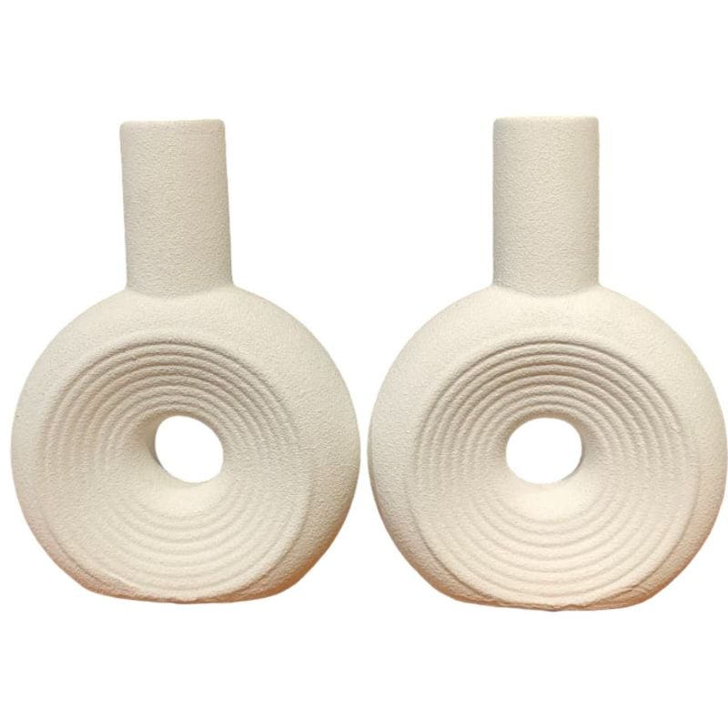 White Series Vase 3-18 {Each Piece}