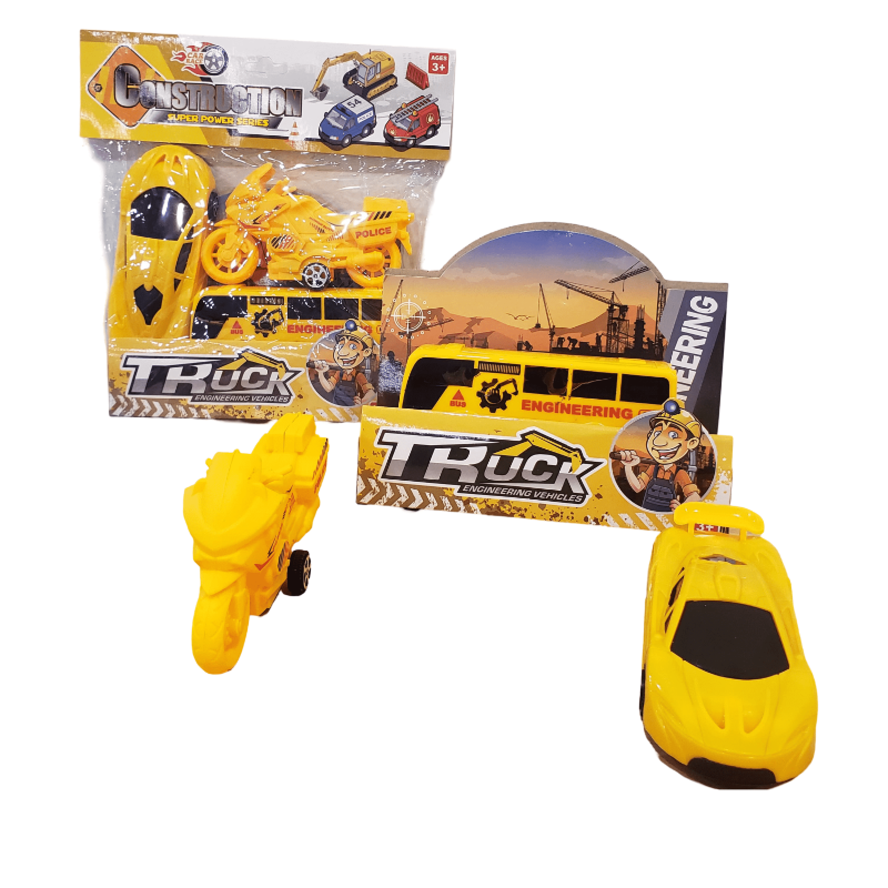 Pull Back Vehicles Set