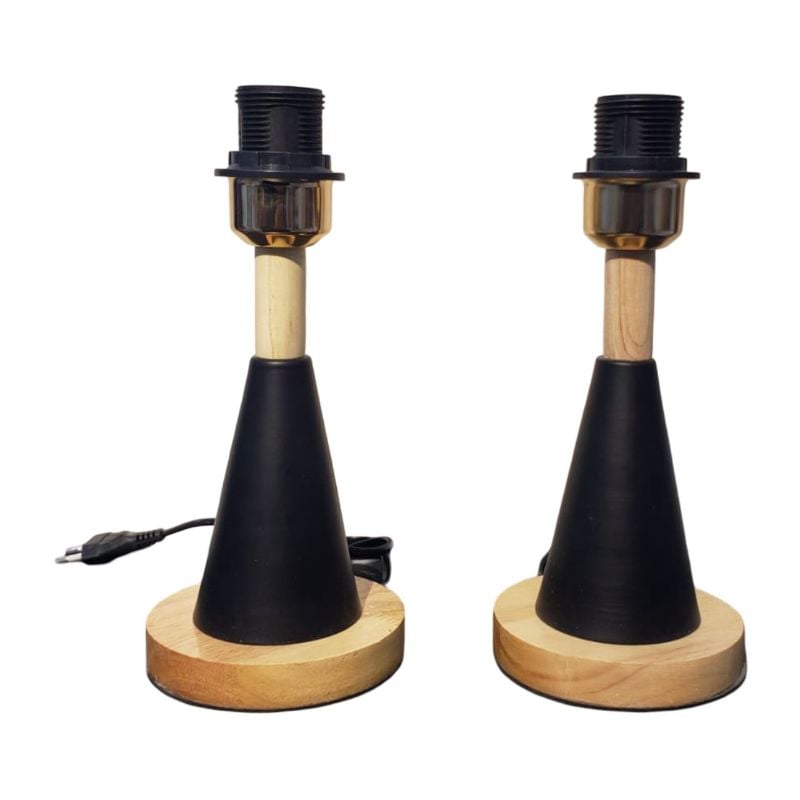 1 Piece Wooden Medium Lamp (Each Piece)