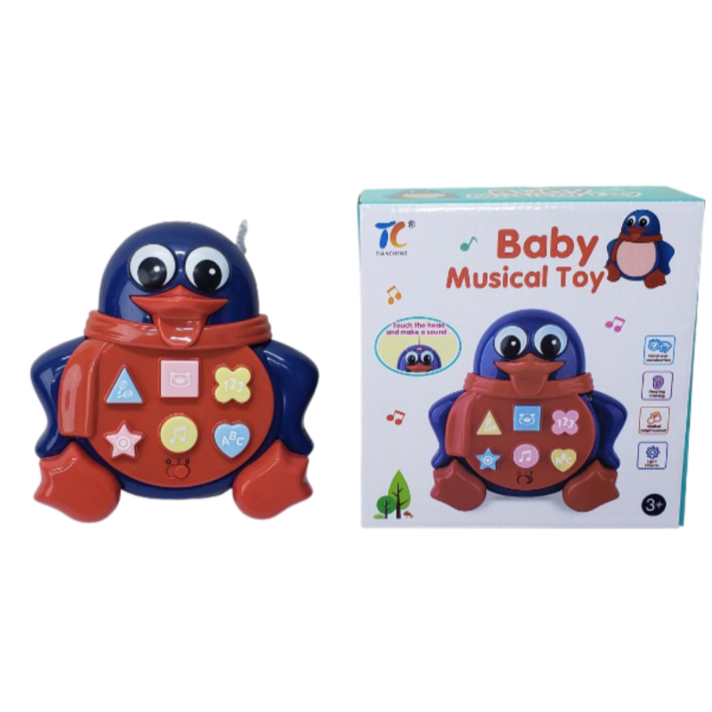 Penguin Press And Play Toy