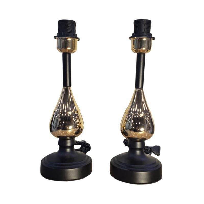 The Luxe Noir Radiant Table Lamp {Each Piece}