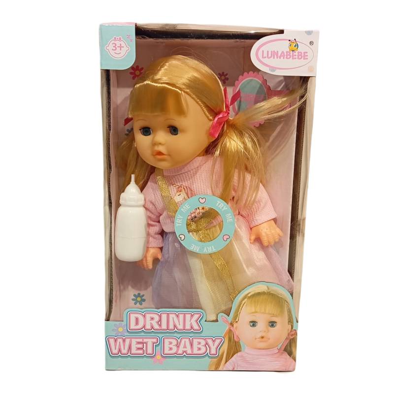Doll Drink Wet Baby
