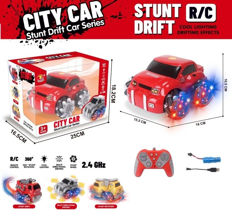 Omni Stunt Drifter Car With L/S