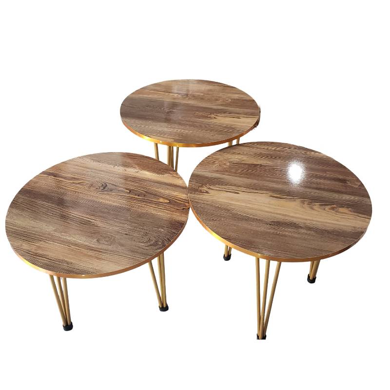 Table 3pcs Set Circle New