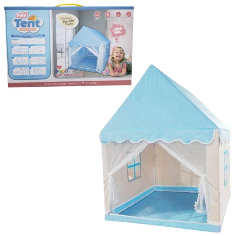 Blue Play Tent, P.Bx Flat Packing
