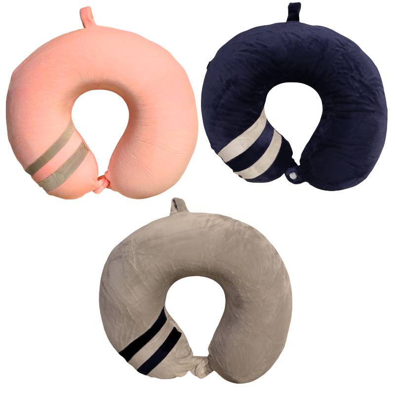 U-Type Pillow,Mix Clr,30Cm26