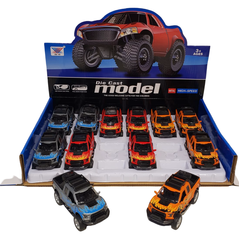 Alloy Truck Toy Pull Back 1:36 {Each Piece}