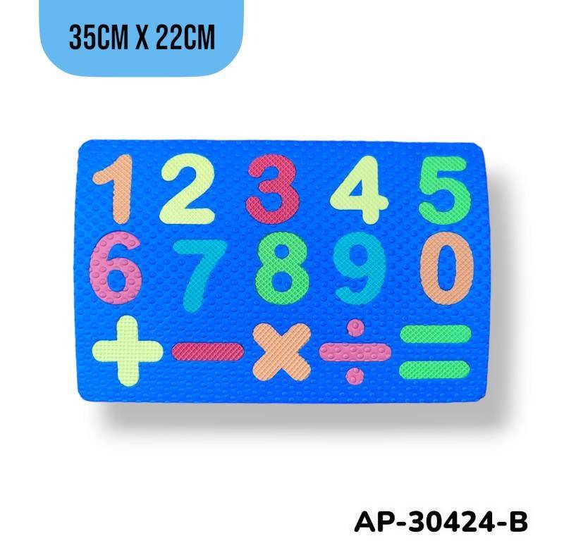 35x22cm Tile of Number