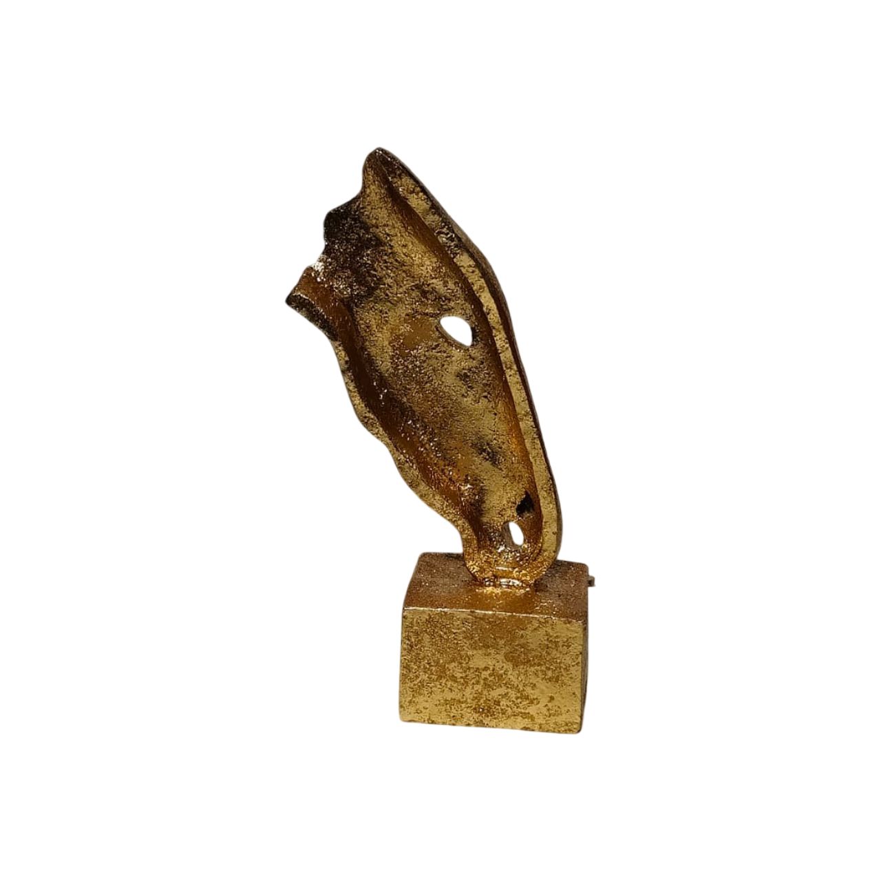 Resin Horse Resin Face Trophy Medium