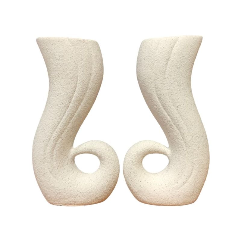 White Series Vase 3-32 {Each Piece}