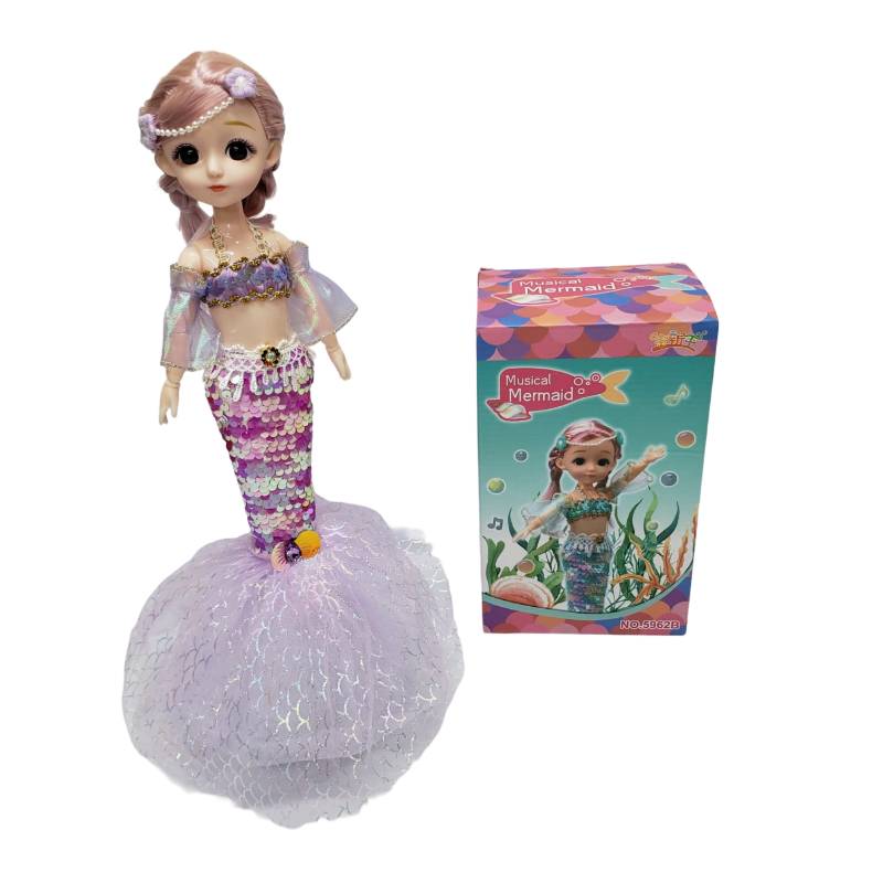 Musical mermaid Doll with Sound and music