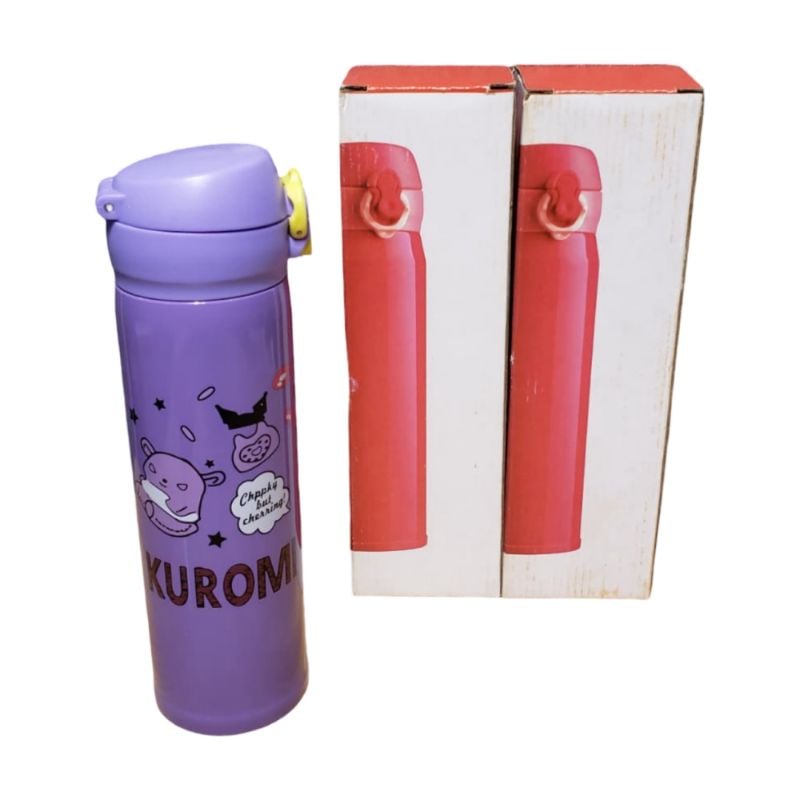 Kuromi Sanrio 500ml Insulated Water Bottle {Each Piece}