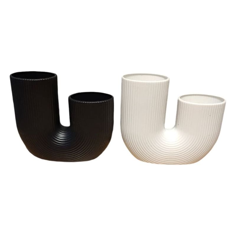 U PVC Textured Vase {Each Piece}