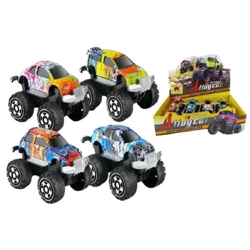 Monster Alloy Diecast car pack of 12