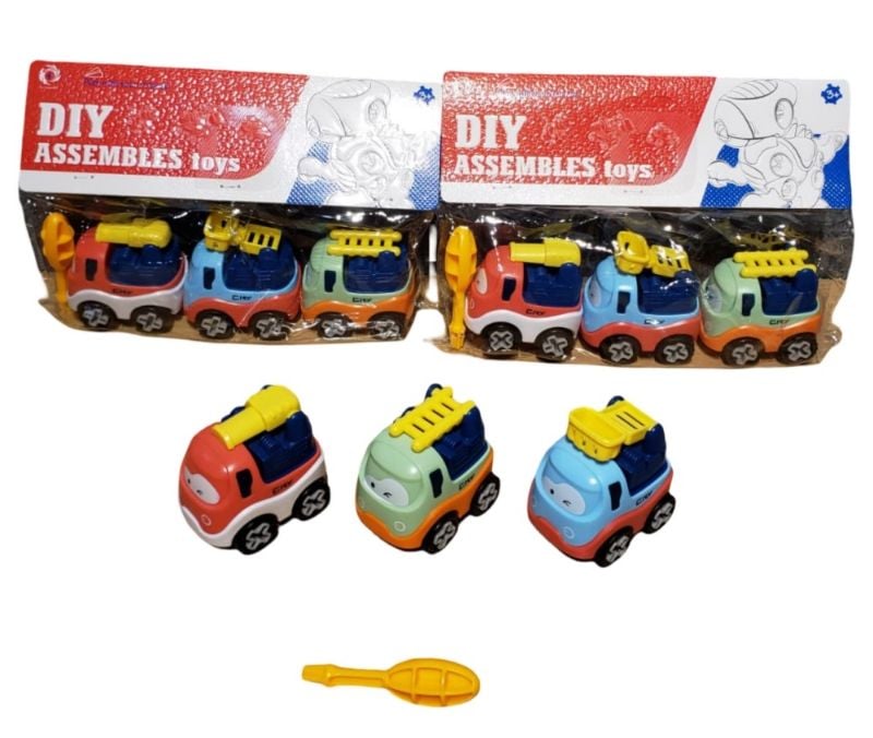 Diy Truck,3Pcs/Pvch