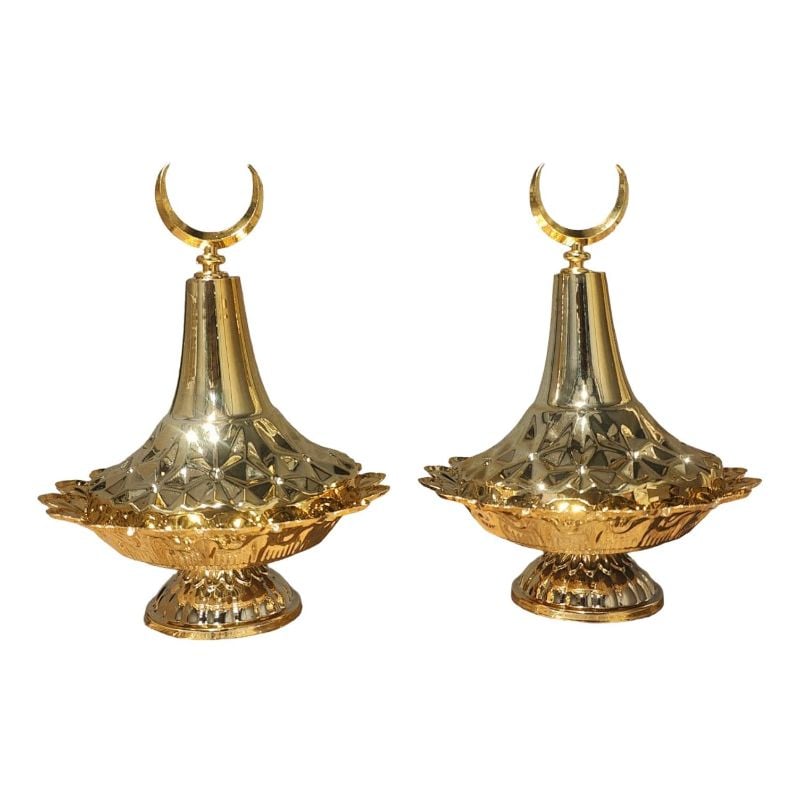1 Piece Dish Platter Golden 4