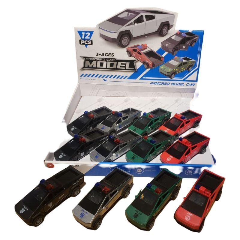 Police Cyber-Truck Dinki Toy {Each Piece}