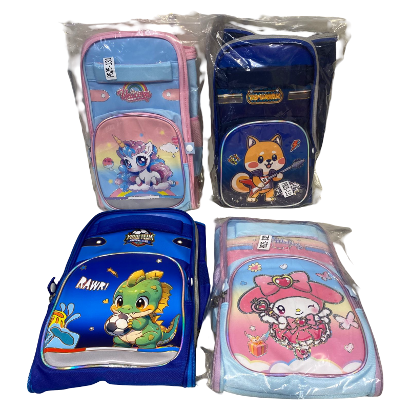 School Bag ,Mix Clr 7