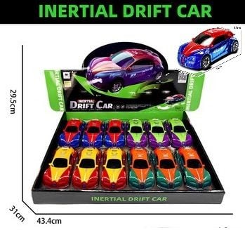 Buggati Dinki Car Toy With L/S {Each Piece}