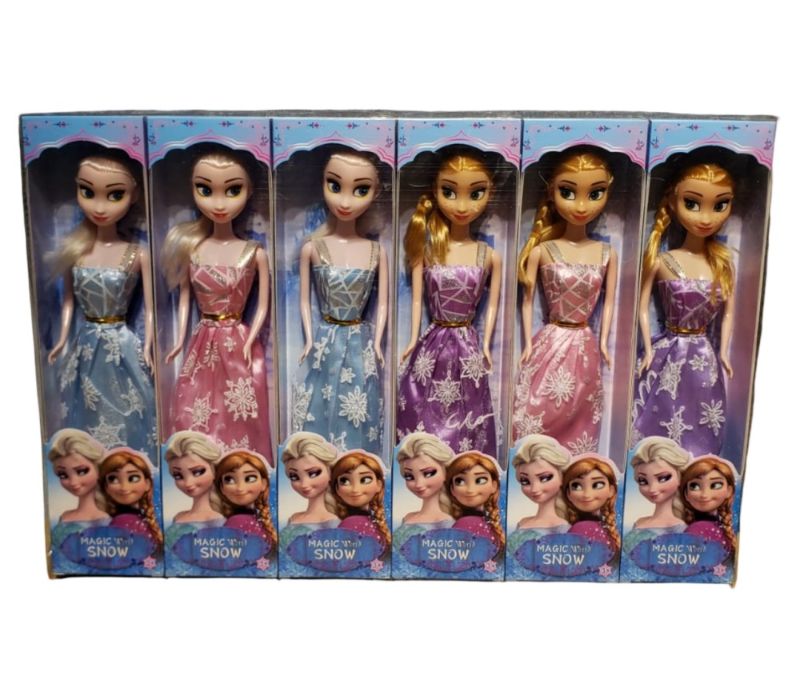11 Inch Real Body Doll Set 6Box/Oppb