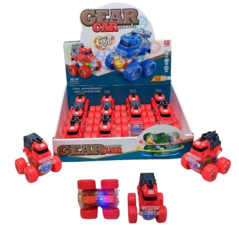 Gear Friction Car With lights {Each Piece}
