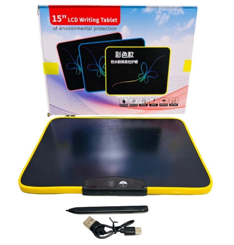 Lcd Pad,Clr Box,Mix Clr,15''
