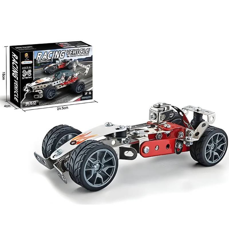 Metal Blocks Car,105 Pcs,Printed Box