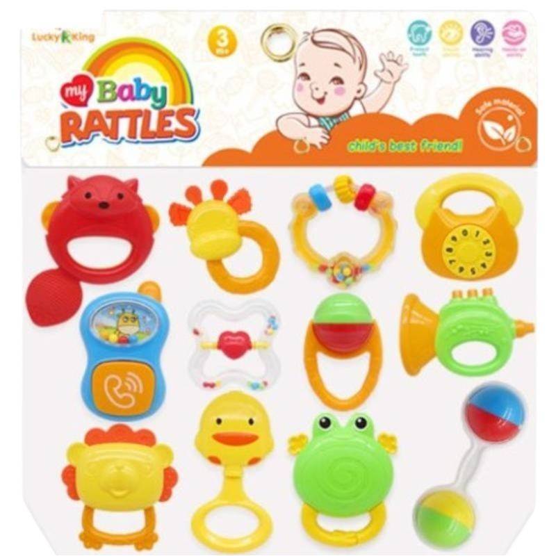My Baby Rattles Set (12 Pcs)