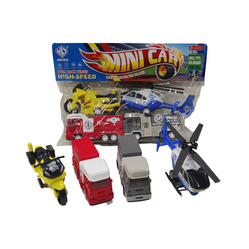 Pull Back Car Set -87