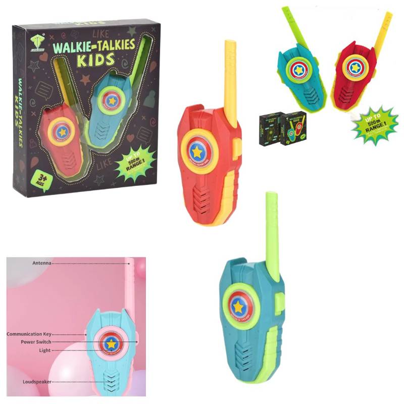 Walkie Talkies 2 Color Mix.Box