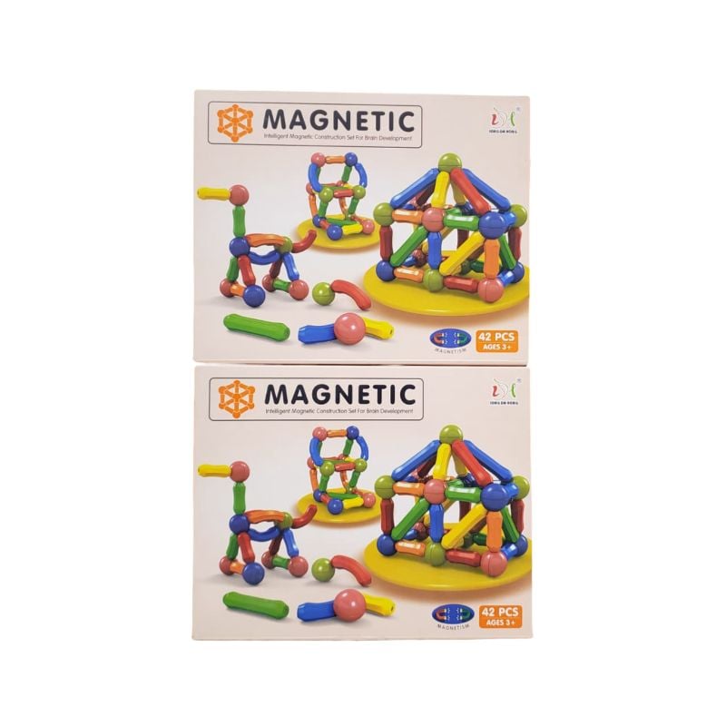 Magnetic Rod 64Pcs P.Box Flat Packing