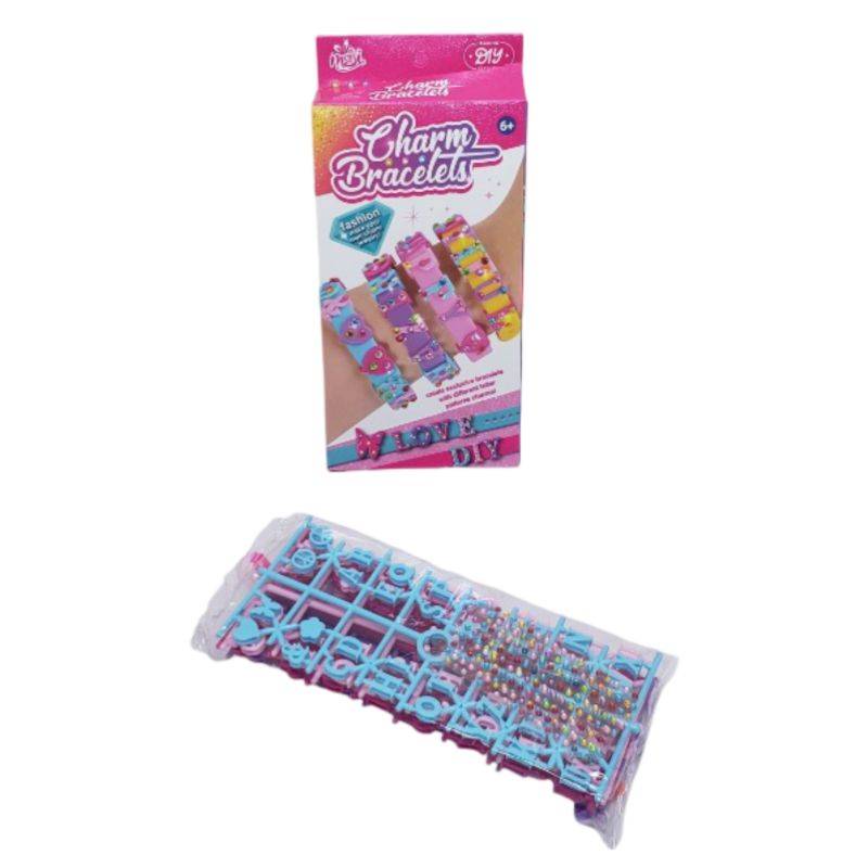 Charm Bracelets Diy Band Set, 6 Color Mi