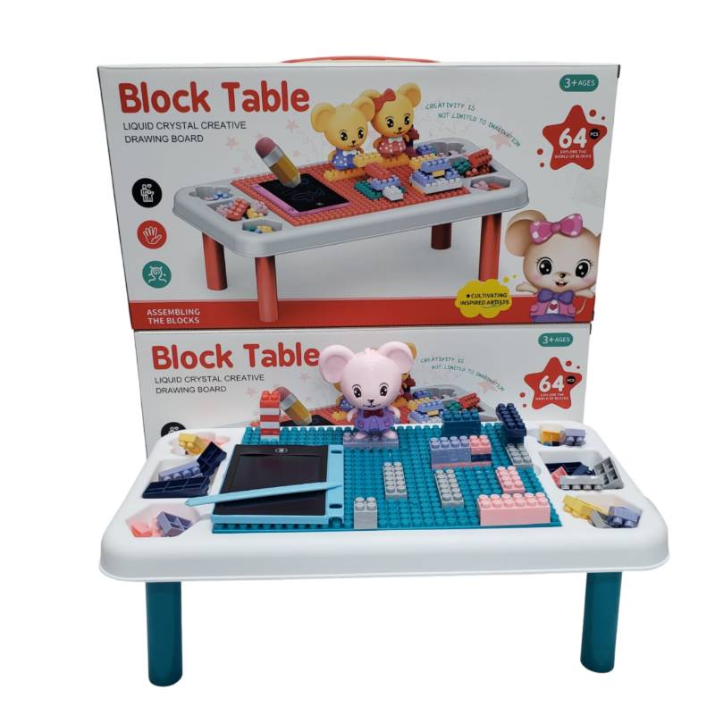 Block Table with LCD