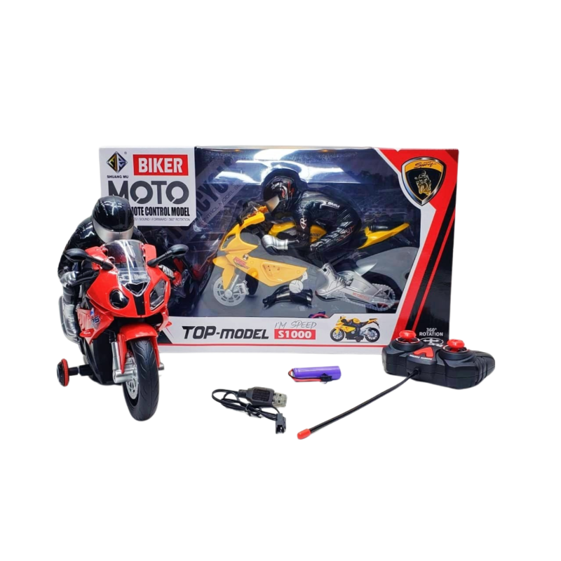 1:20 R/C 2 FUNC MOTORCYCLE, W/LIGHT&