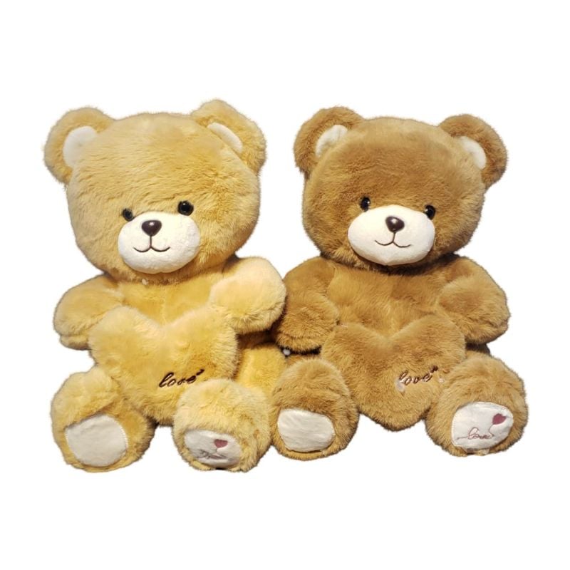 Brown Love Bear 45Cm Medium {Each Piece}