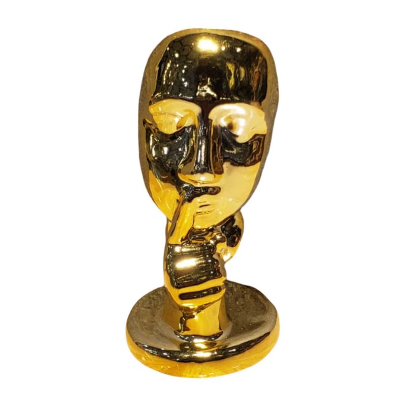 Quite Face Ceramic Decore