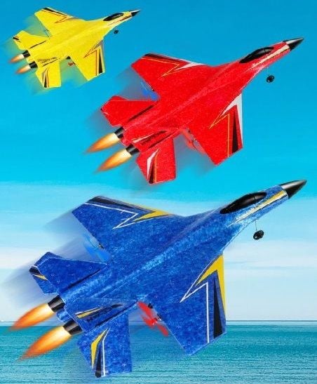 2.4G 2.5 Funt R/C Plane 3 Crls Mix W/Lig