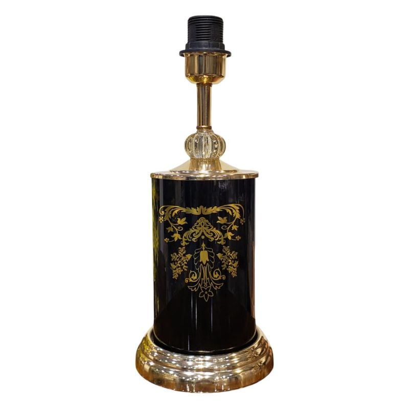 Black & Red Candy Lamp Large