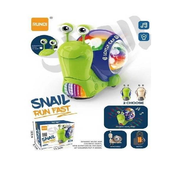 B/O Snail With Light And Music.