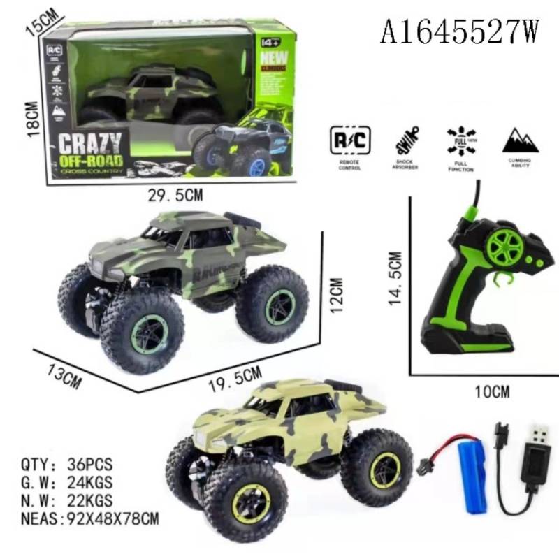 1:18 Full Function Rc Climbing Car W/3.7