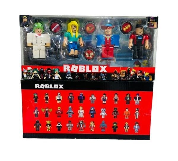 8-9Cm Roblox Figure 4Pcs Set 5Asst W/B