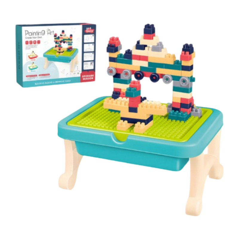 Painting and Writing Art Table withBlock