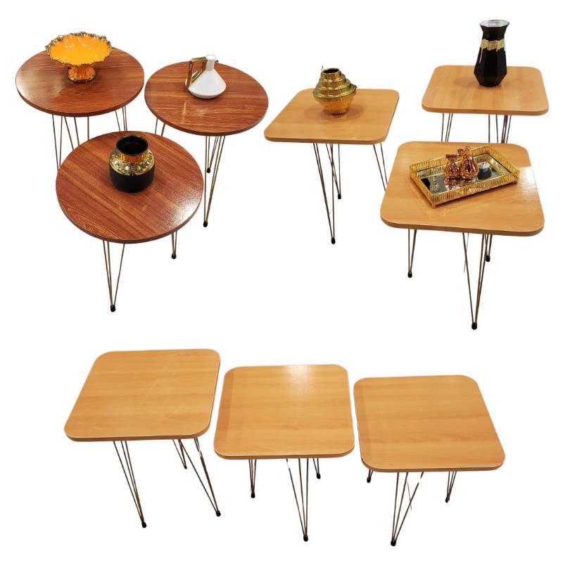 New Modern Coffee Table Set 3 Pcs