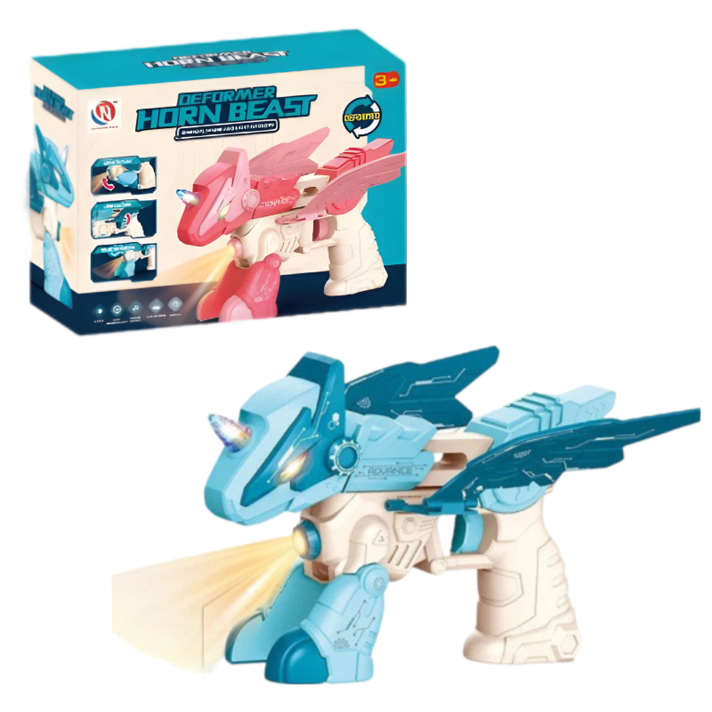 Dinosaur transformation Projection Gun W