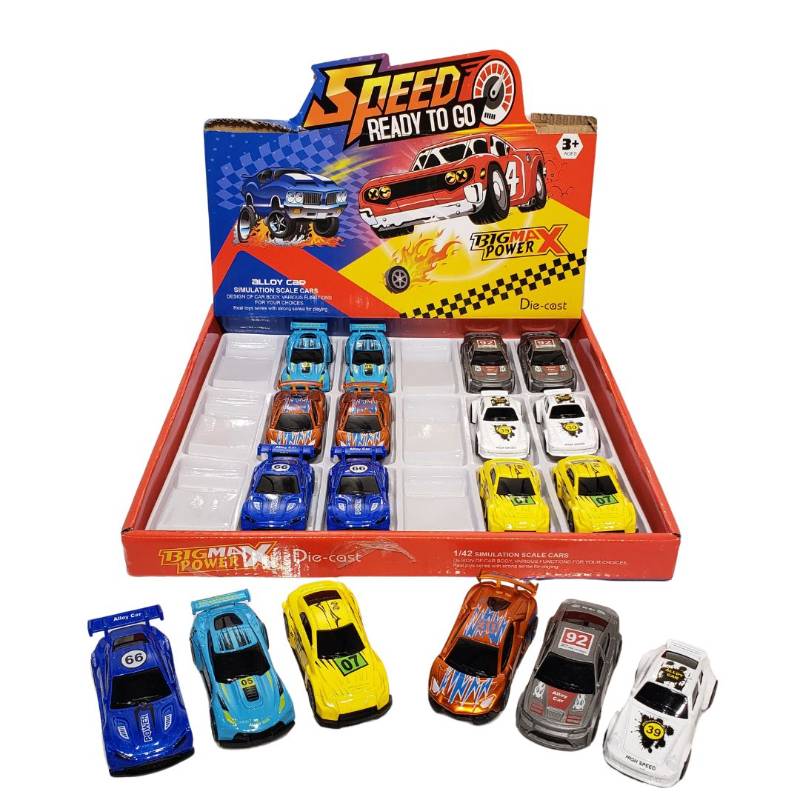 Pb Alloy Car Set 18Pcs Db