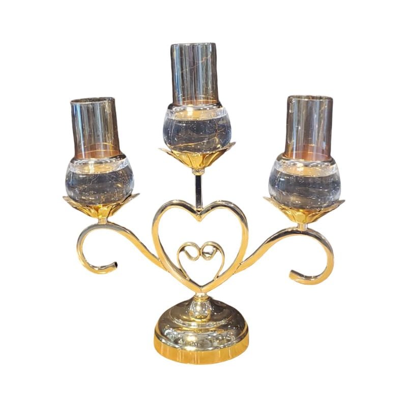 Heart Trio Candle Stand
